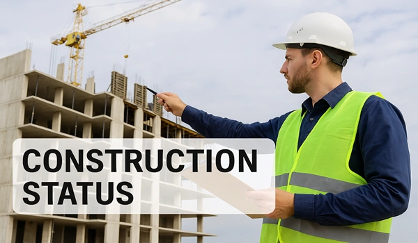 Featured Image of Bhartiya Garden Enclave Construction Status